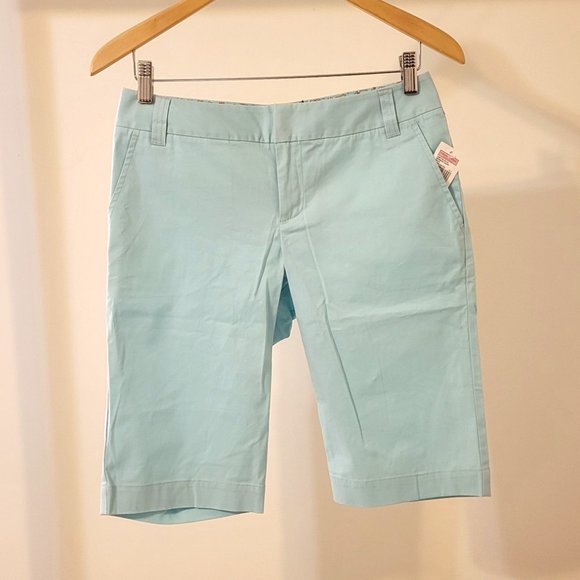 Vinyard Vines Cotton Solid Bermuda Shorts Clearwater Sz 2 NWT - Picture 8 of 8